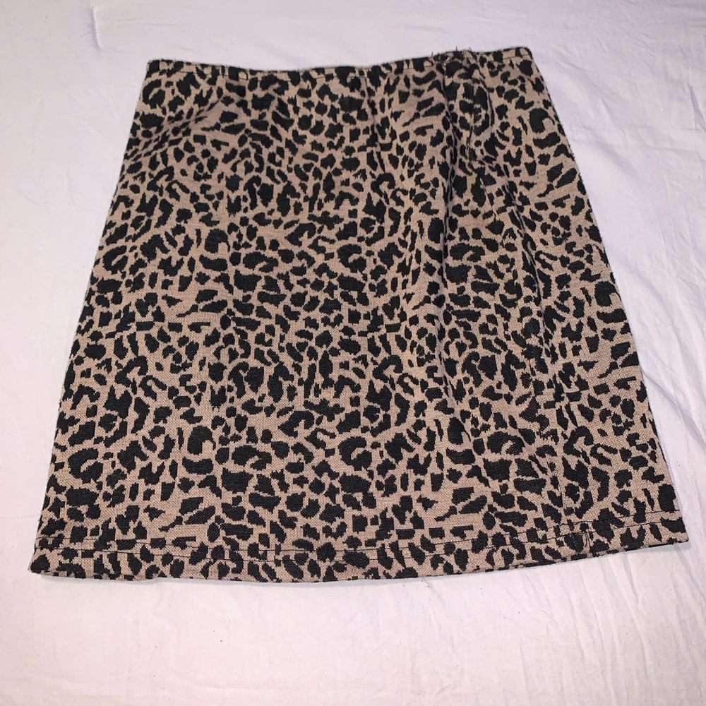 Cheetah pencil skirt